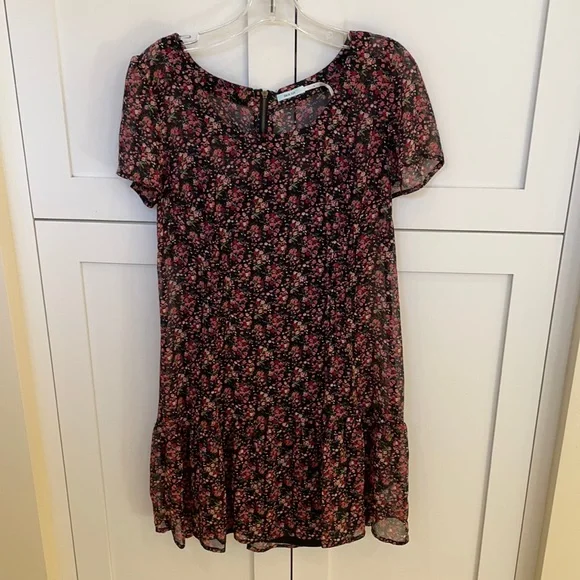 urban outfitters brown floral dress urban outfitters wrap dress, love the floral